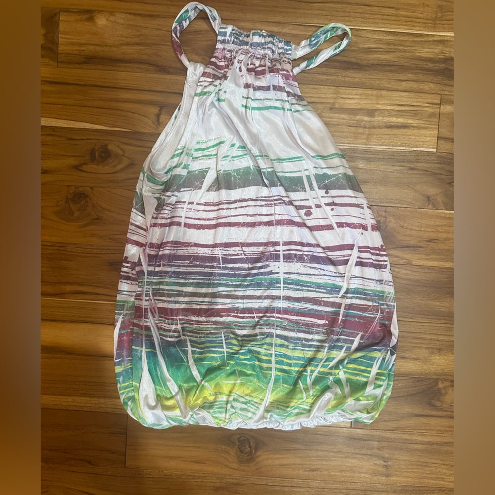 Charlotte Russe Multicolor Striped Tank Top